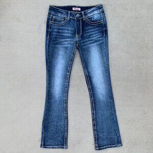 True Luck Mid Rise Bootcut Jeans Sz 7/8